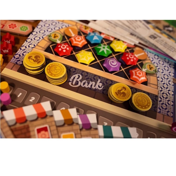 NWT Águeda: City of Umbrellas, Strategy Board Game for 1 to 5 Players Ages 10+ - Picture 6 of 9